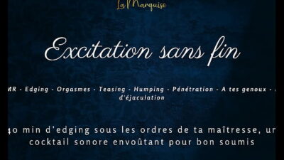 Excitation sans fin – French audio edging femdom joi
