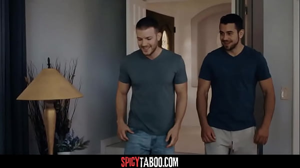 Big tits stepmom has threesome sex with stepson and his best friend